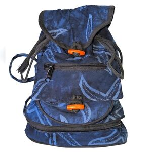 Starfish Blue Mini Backpack - by Batik Adventure Boston